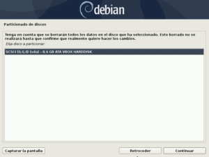 Instalación de Debian 10