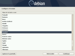 Instalación de Debian 10